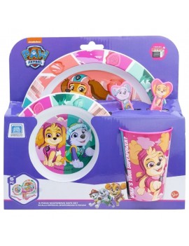 set repas 5 pieces Patpatrouille superpower kids enfant heros licence tahiti fenua shopping