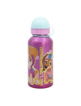 gourde aluminium Patpatrouille pink 400ml bouteille enfant kids licence tahiti fenua shopping