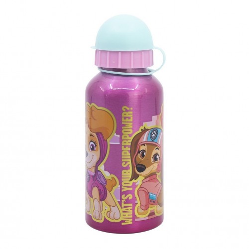 gourde aluminium Patpatrouille pink 400ml bouteille enfant kids licence tahiti fenua shopping