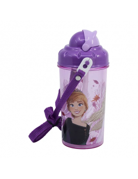 gourde anse Frozen purple 465ml bouteille enfant kids reine des neiges vaisselle licence tahiti fenua shopping