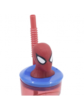 mug 3D Spiderman 360ml super heros licence vaisselle verre gourde enfant kids tahiti fenua shopping