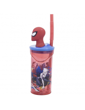 mug 3D Spiderman 360ml super heros licence vaisselle verre gourde enfant kids tahiti fenua shopping
