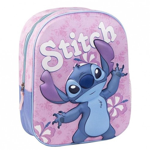 sac a dos Stitch purple 30cm disney enfant kids backpack tahiti fenua shopping