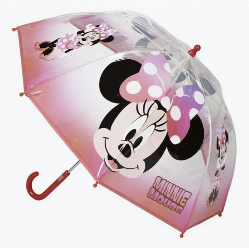 parapluie Minnie transparent pluie protection kids enfant tahiti fenua shopping