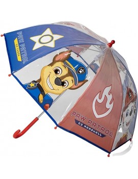 parapluie Pattrouille transparent chase marcus paw patrol licence heros tahiti fenua shopping