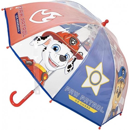 parapluie Pattrouille transparent chase marcus paw patrol licence heros tahiti fenua shopping