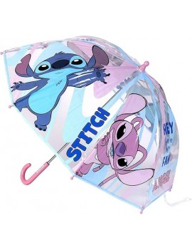 parapluie Stitch & Angel transparent protection accessoire enfant kids disney licence tahiti fenua shopping