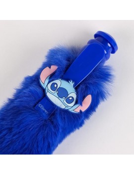 stylo fluffy Stitch blue rose bleu pink papeterie accessoire notes tahiti fenua shopping