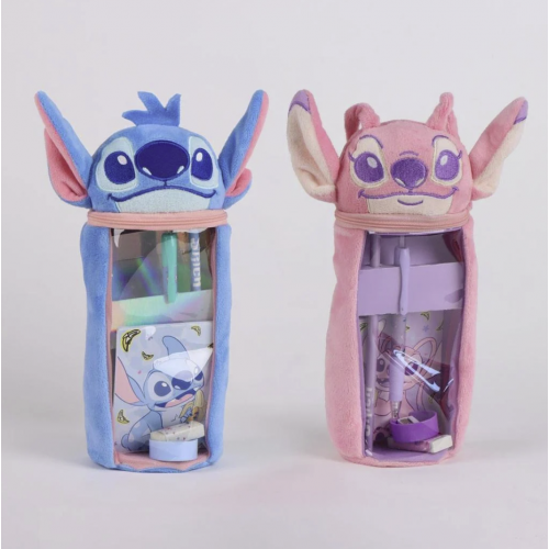 set papeterie trousse Stitch & Angel disney notes enfant kids tahiti fenua shopping