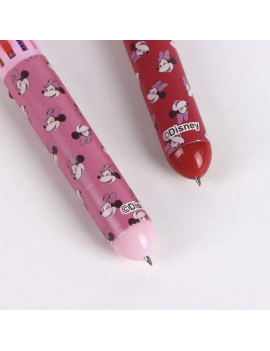 stylo 8 couleurs Minnie mickey disney papeterie licence notes tahiti fenua shopping