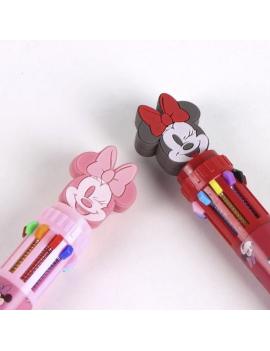 stylo 8 couleurs Minnie mickey disney papeterie licence notes tahiti fenua shopping