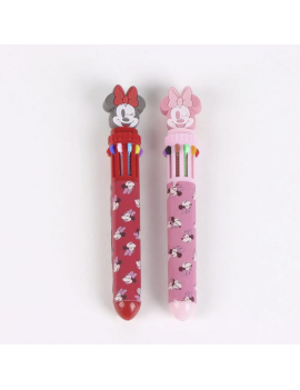 stylo 8 couleurs Minnie mickey disney papeterie licence notes tahiti fenua shopping