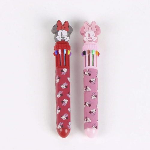 stylo 8 couleurs Minnie mickey disney papeterie licence notes tahiti fenua shopping