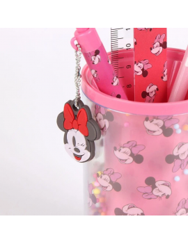set papeterie pot a crayons Minnie stylos notes enfant kids tahiti fenua shopping