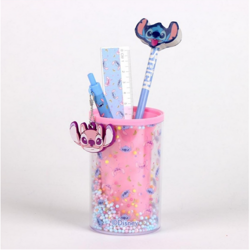 set papeterie pot a crayons Stitch stylos notes disney licence tahiti fenua shopping