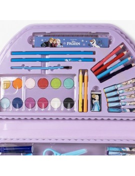 set coloriage 50 pieces Frozen mallette coloriage feutres notes papeterie kids enfant reine des neiges tahiti fenua shopping