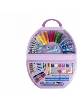 set coloriage 50 pieces Frozen mallette coloriage feutres notes papeterie kids enfant reine des neiges tahiti fenua shopping