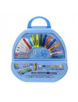 set coloriage 50 pieces Stitch feutres mallette disney licence enfant kids tahiti fenua shopping