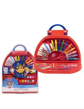 set coloriage 50 pieces Patpatrouille mallette enfant kids feutres tahiti fenua shopping