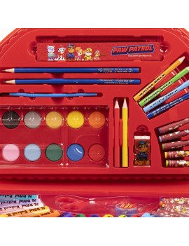 set coloriage 50 pieces Patpatrouille mallette enfant kids feutres tahiti fenua shopping