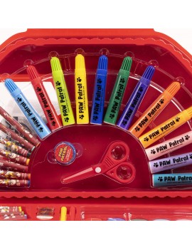 set coloriage 50 pieces Patpatrouille mallette enfant kids feutres tahiti fenua shopping