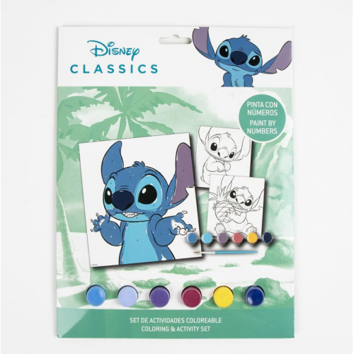 set peintures Stitch disney papeterie enfant kids licence tahiti fenua shopping