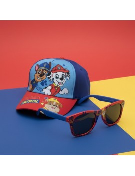 set casquette + lunettes Patpatrouille plage beach soleil enfant kids licence tahiti fenua shopping