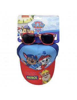 set casquette + lunettes Patpatrouille plage beach soleil enfant kids licence tahiti fenua shopping