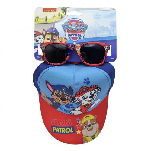 set casquette + lunettes Patpatrouille plage beach soleil enfant kids licence tahiti fenua shopping