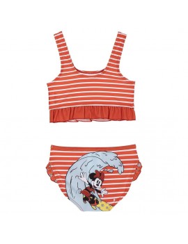 maillot 2 pieces rayures minnie plage beach disney licence tahiti fenua shopping