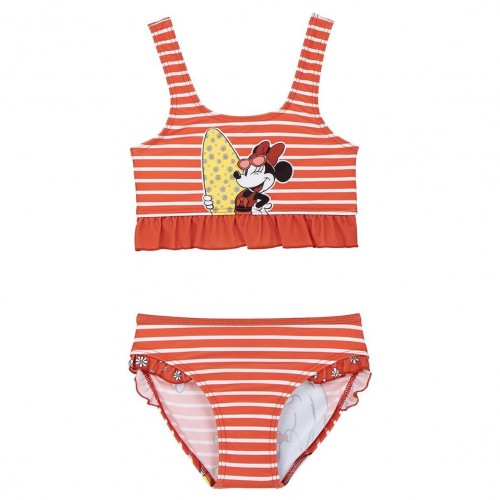maillot 2 pieces rayures minnie plage beach disney licence tahiti fenua shopping