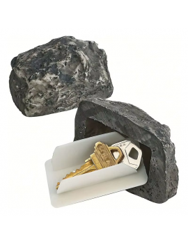gadget cache cle fausse pierre gadget utile cachette securite tahiti fenua shopping