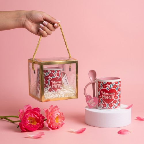 tasse maman cuillere parfaite mug mom mum fete celebration idee cadeau vaisselle tahiti fenua shopping