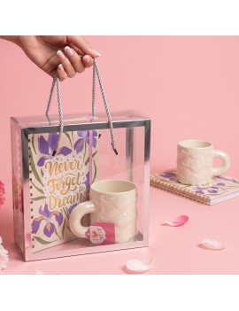 pack tasse glossy + notebook vaisselle idee cadeau bonne fete maman tahiti fenua shopping