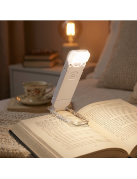 lampe liseuse clip gadget utile lecture noir sombre pratique tahiti fenua shopping