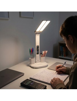 lampe led horloge pots stylos lumière ambiance effet lumineux tahiti fenua shopping