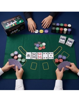set poker texas hold'em jeux cartes amis amusant fun tahiti fenua shopping