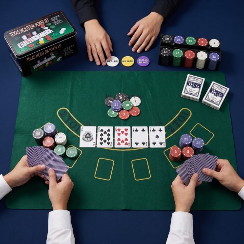 set poker texas hold'em jeux cartes amis amusant fun tahiti fenua shopping