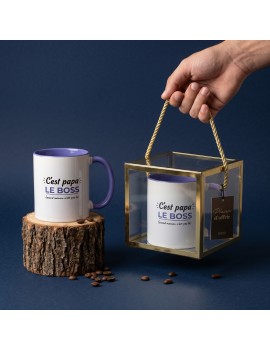 tasse papa le boss fete des peres fathers day cadeau vaisselle mug tahiti fenua shopping