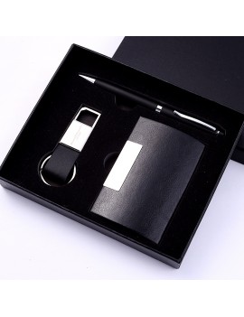 coffret porte carte + porte clés + stylo idee cadeau fete des peres papa accessoire rangement tahiti fenua shopping