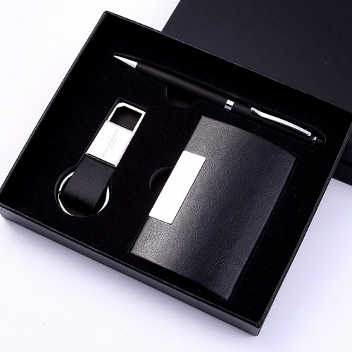 coffret porte carte + porte clés + stylo idee cadeau fete des peres papa accessoire rangement tahiti fenua shopping
