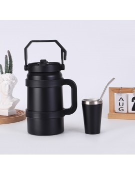 set gourde et verre isotherme isotherme acier inoxydable vaisselle boisson tahiti fenua shopping
