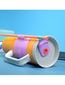 tumbler isotherme color block 1.2L acier inoxydable boisson fraiche chaude vaisselle gourde tahiti fenua shopping