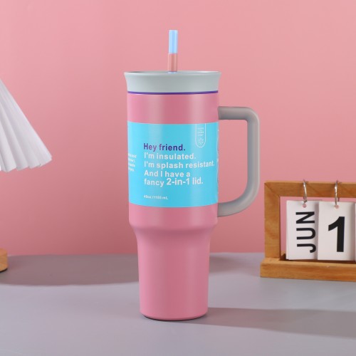 tumbler isotherme color block 1.2L acier inoxydable boisson fraiche chaude vaisselle gourde tahiti fenua shopping