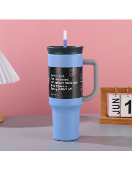 tumbler isotherme color block 1.2L acier inoxydable boisson fraiche chaude vaisselle gourde tahiti fenua shopping