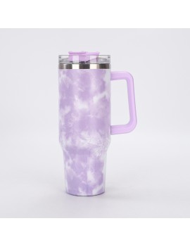 tumbler isotherme color block 1.2L acier inoxydable boisson fraiche chaude vaisselle gourde tahiti fenua shopping