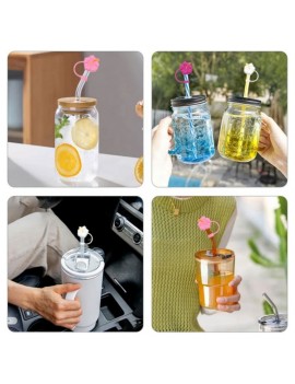 bouchon paille tumbler hibiscus accessoire vaisselle rose pink tahiti fenua shopping