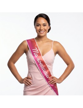 echarpe anniversaire ma soeur sister rose pink tahiti fenua shopping