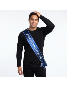 écharpe anniversaire happy birthday brad king fête birthday tahiti fenua shopping