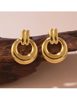 boucles halo acier inoxydable boucles d'oreilles bijoux jewelry earings tahiti fenua shopping